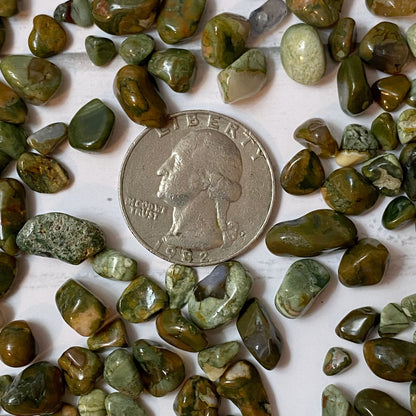 Rainforest Jasper Crystal Chips