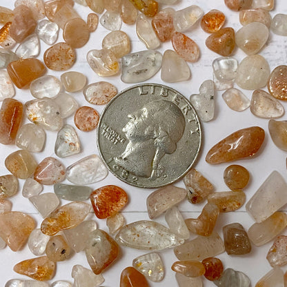 Sunstone Crystal Chips