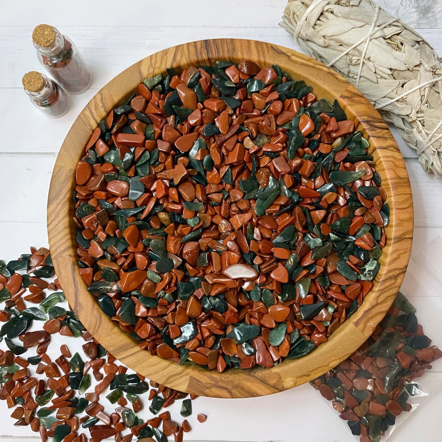 Fancy Jasper Crystal Chips