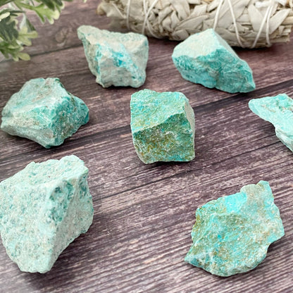 Raw Peruvian Turquoise Stones