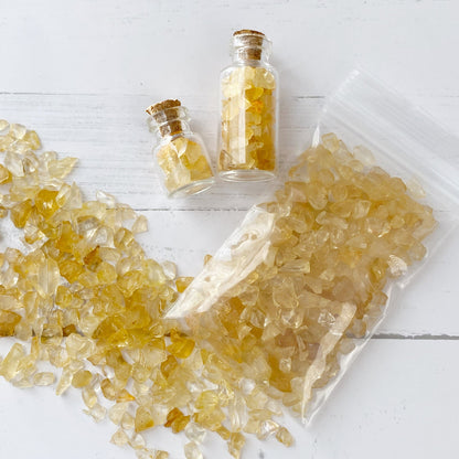 Citrine Crystal Chips