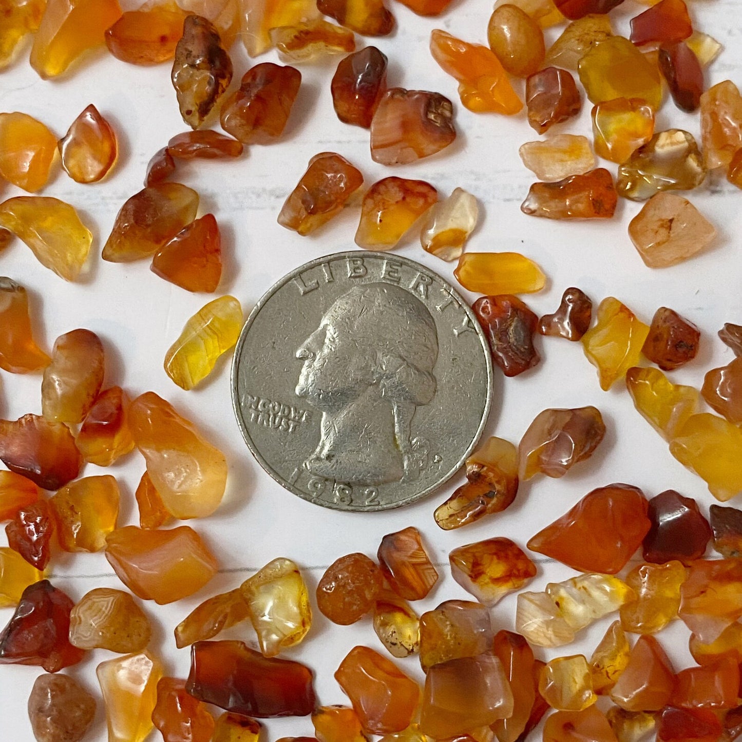 Carnelian Crystal Chips