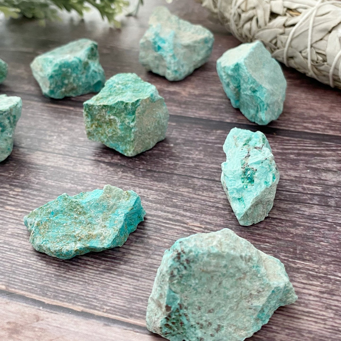 Raw Peruvian Turquoise Stones