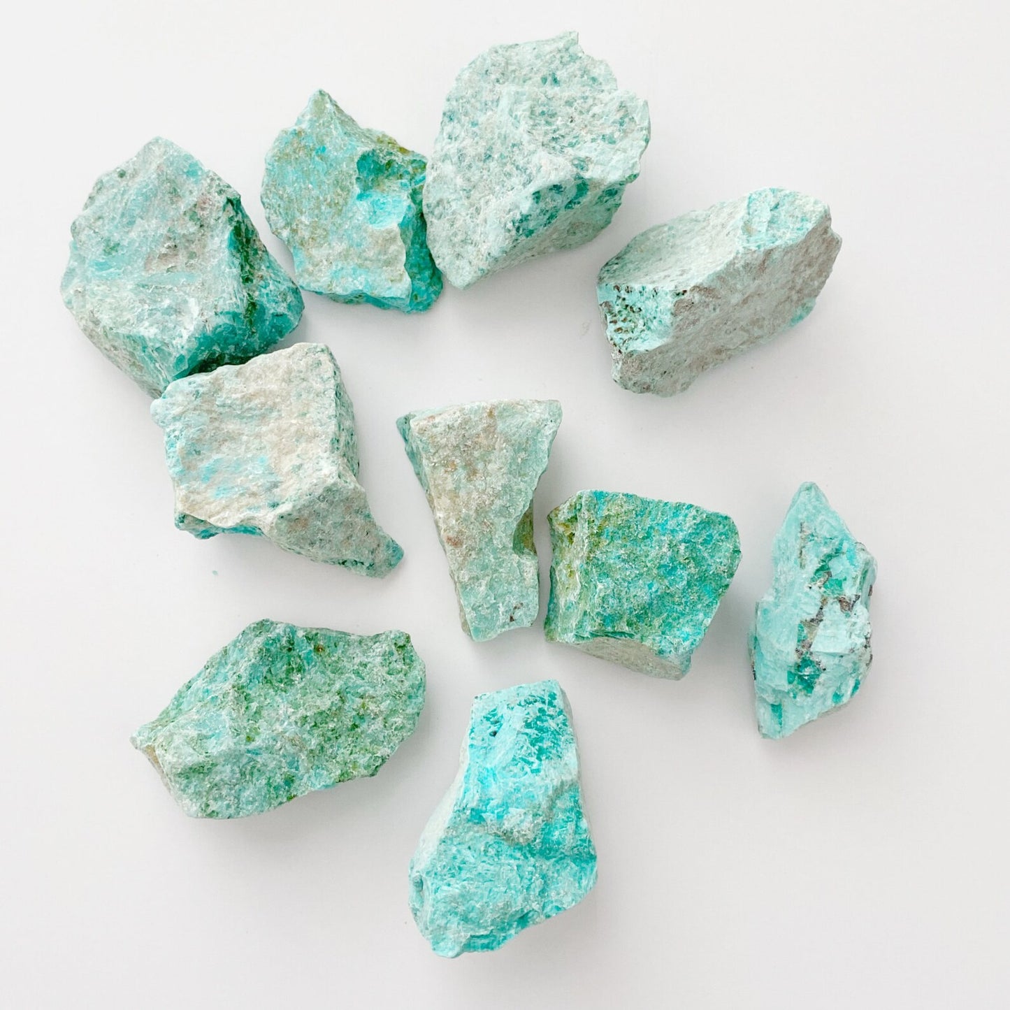 Raw Peruvian Turquoise Stones