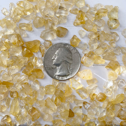 Citrine Crystal Chips