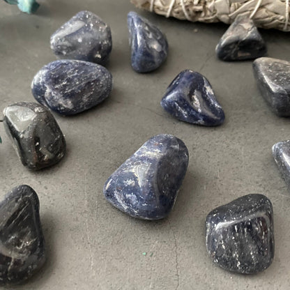 Sapphire Blue Aventurine Tumbled Stones