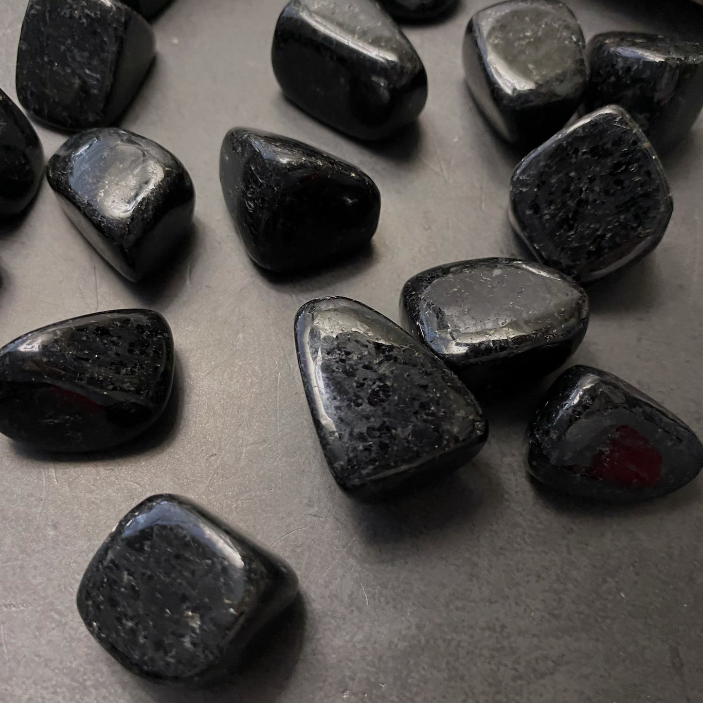 Nuummite Tumbled Stones