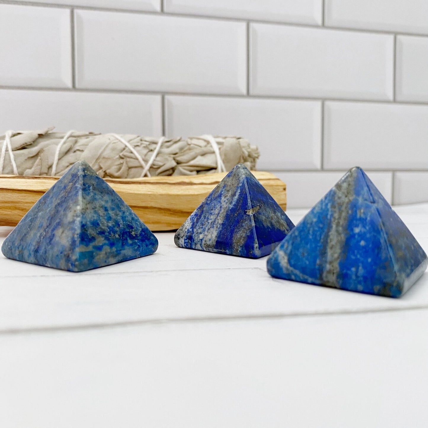 1" Mini Lapis Lazuli Pyramid