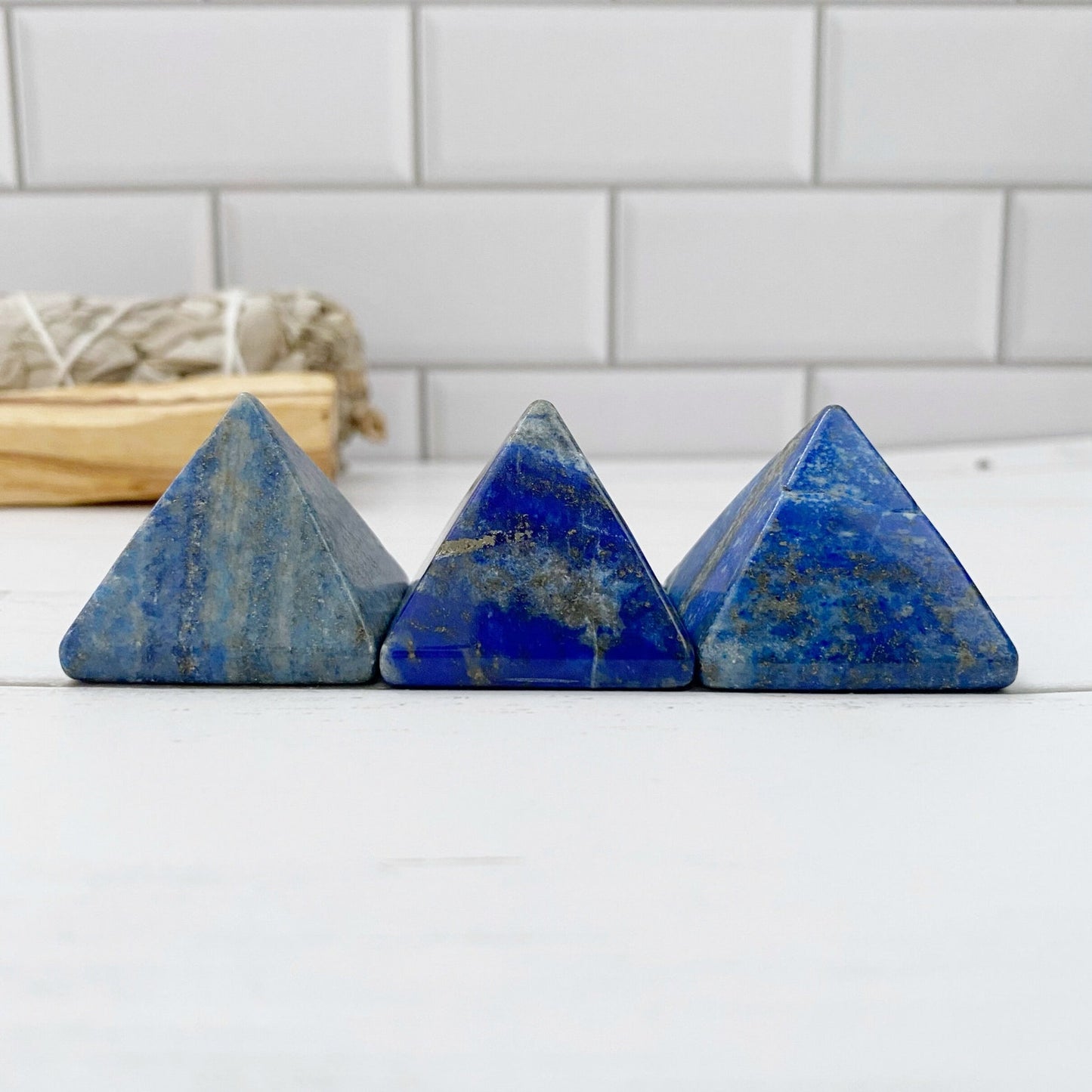 1" Mini Lapis Lazuli Pyramid