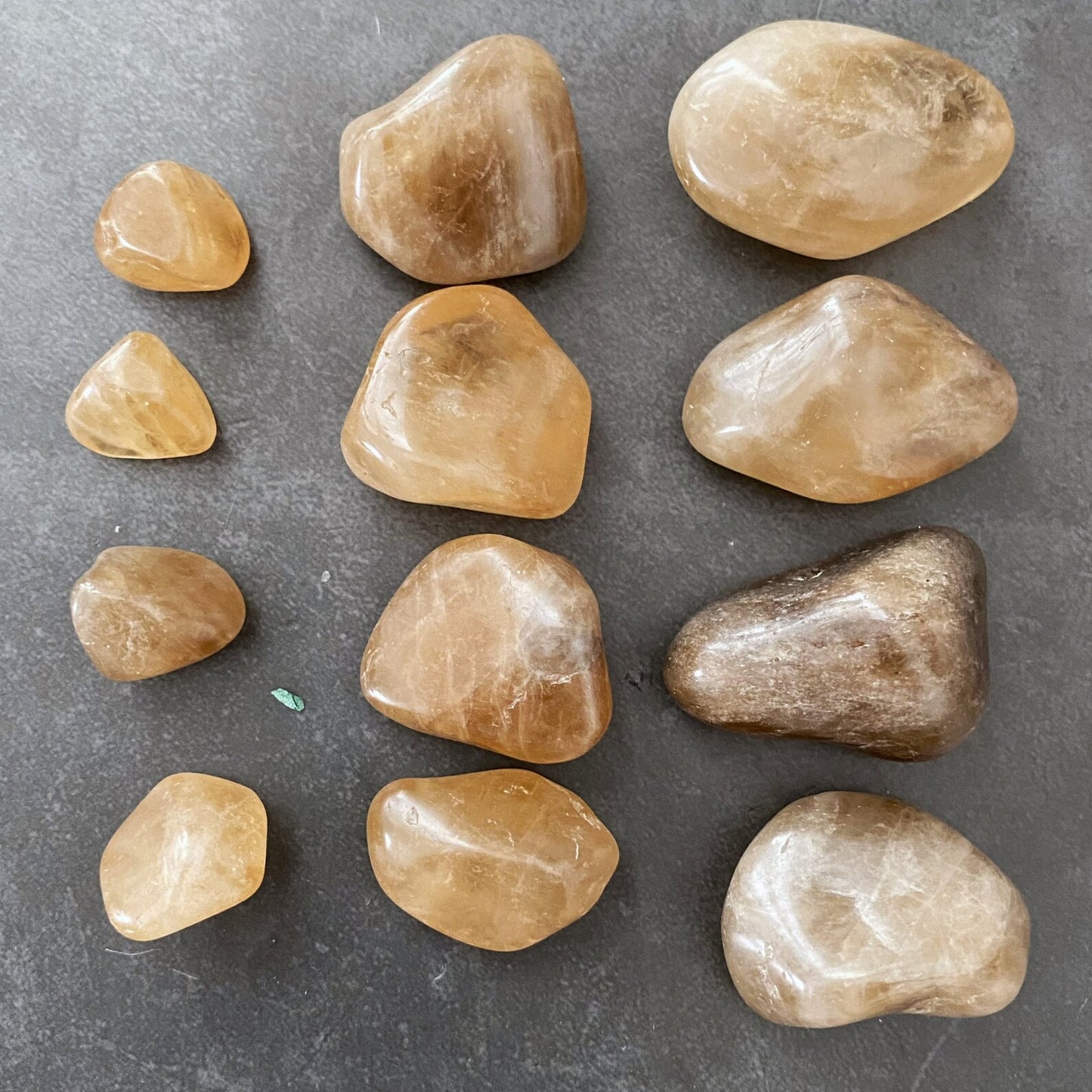 Natural Citrine Tumbled Stones