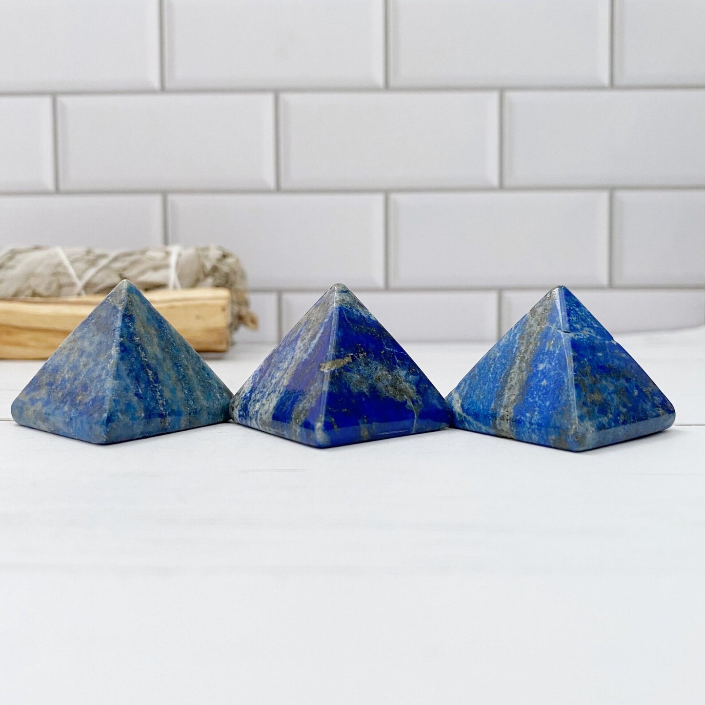 1" Mini Lapis Lazuli Pyramid