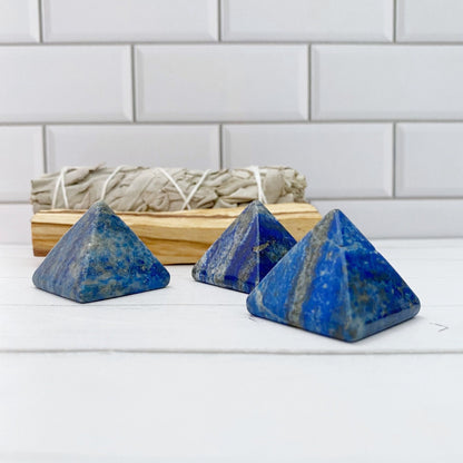 1" Mini Lapis Lazuli Pyramid