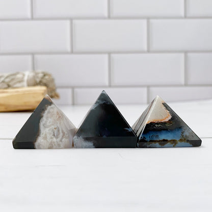 1" Mini Sardonyx Pyramid