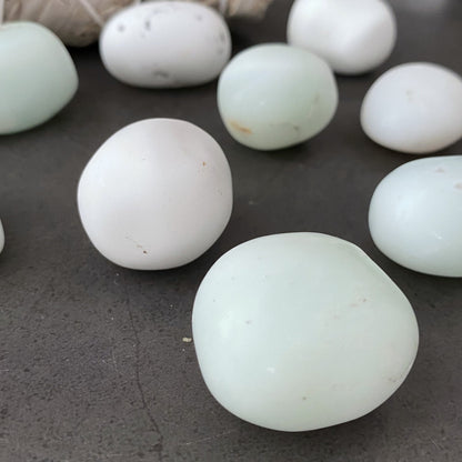 White Jade Tumbled Stones