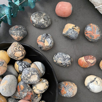 Maligano Jasper Tumbled Stones