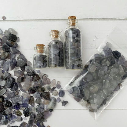 Iolite Crystal Chips