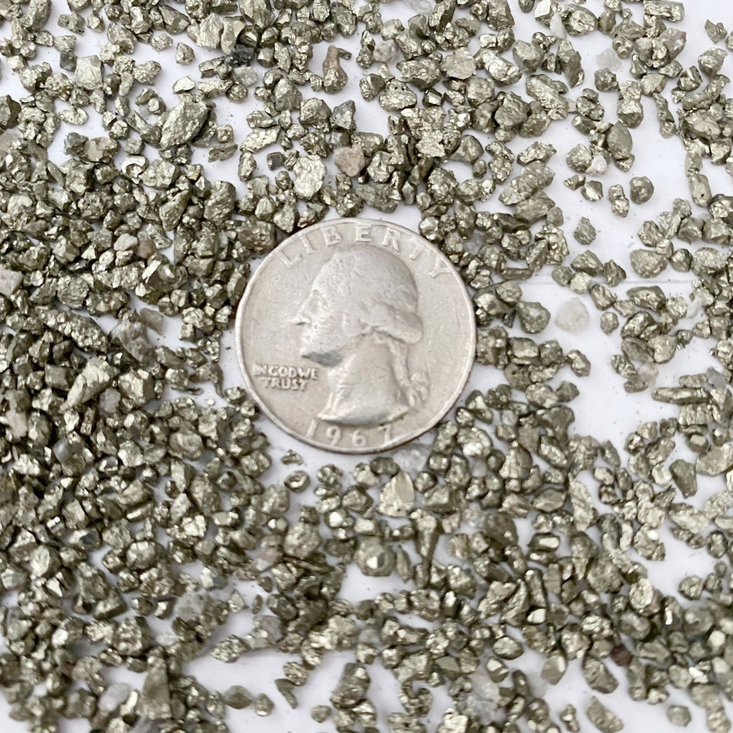 Pyrite Crystal Chips