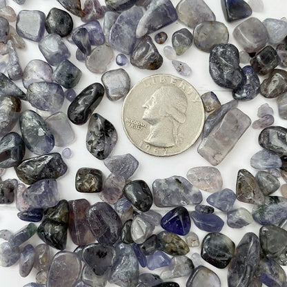 Iolite Crystal Chips