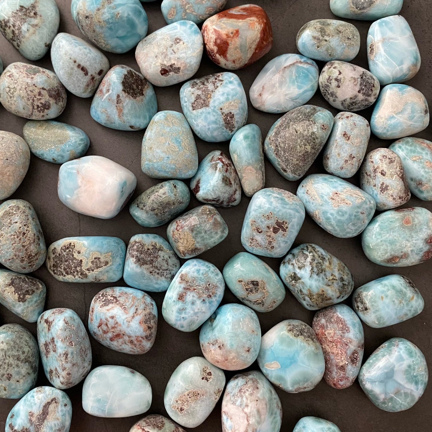 Larimar Tumbled Stones