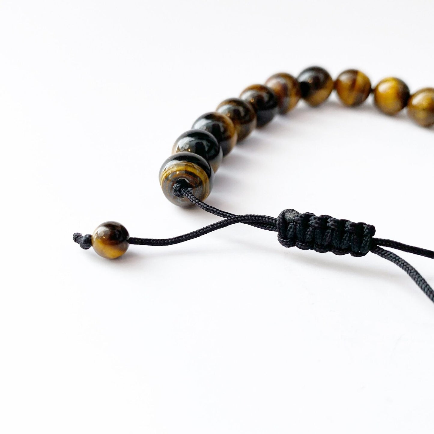 10mm Tiger Eye Beaded Bracelet