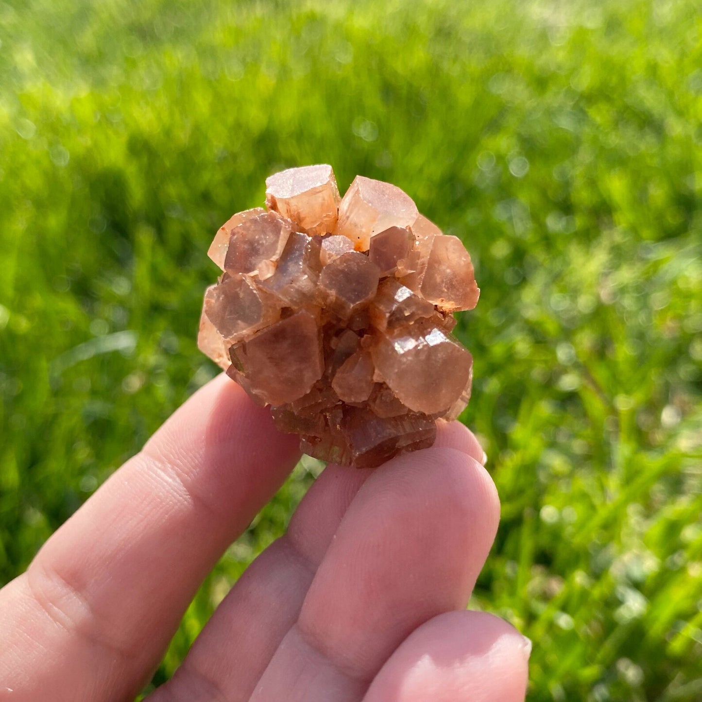 Raw Aragonite Cluster