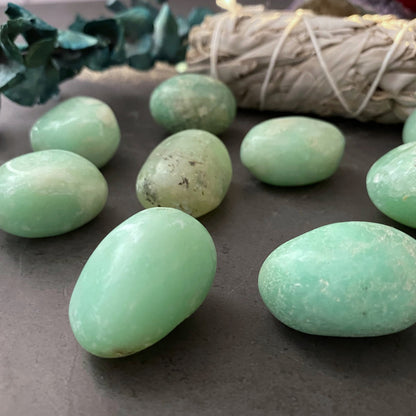 Chrysoprase Tumbled Stones