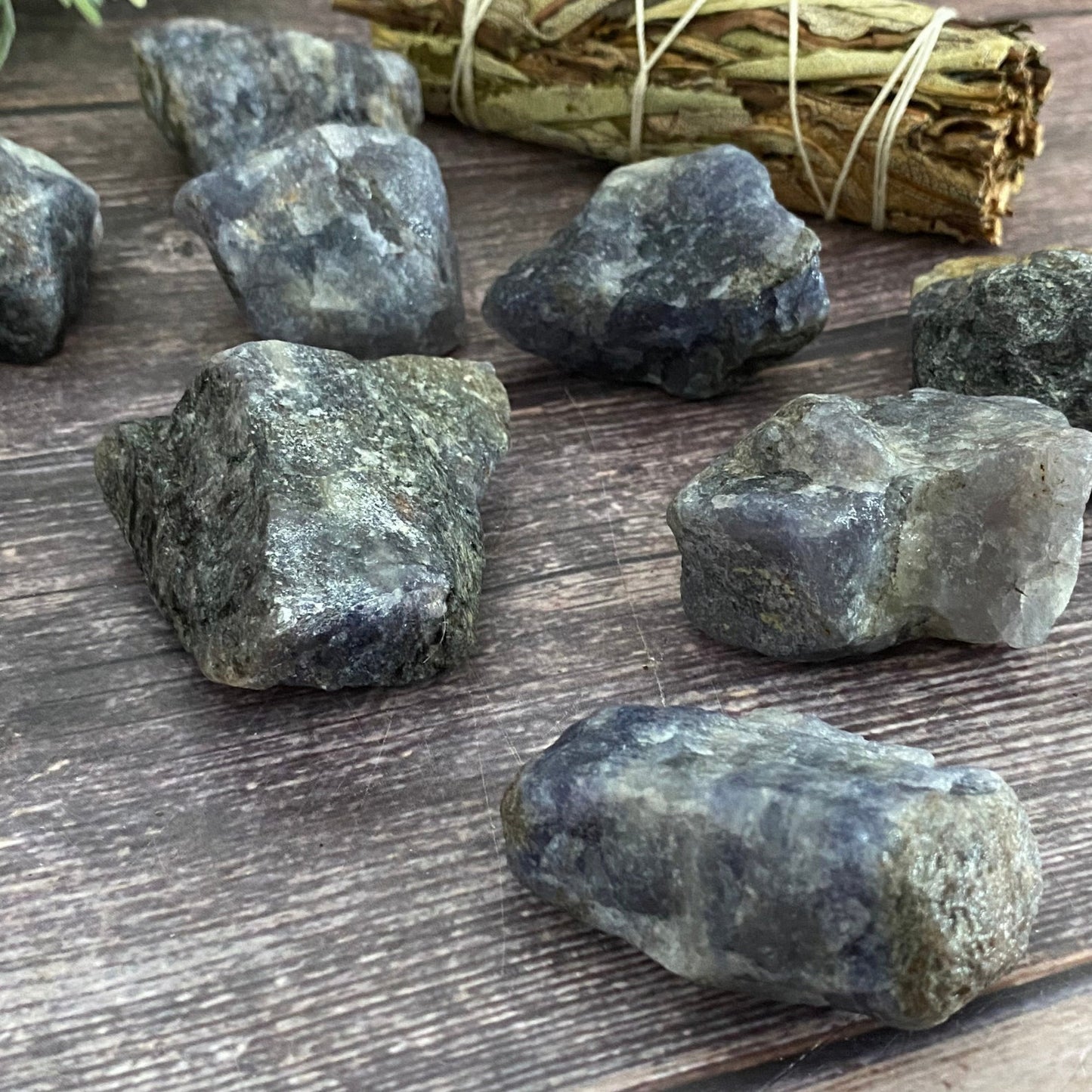 Raw Iolite Stones