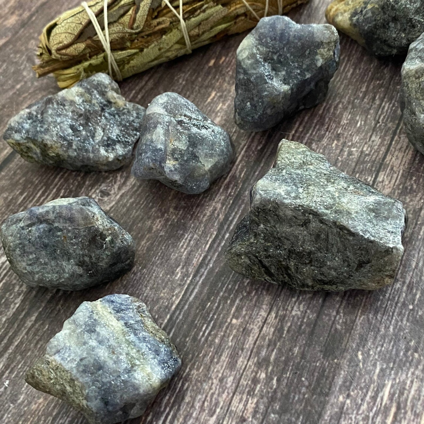 Raw Iolite Stones