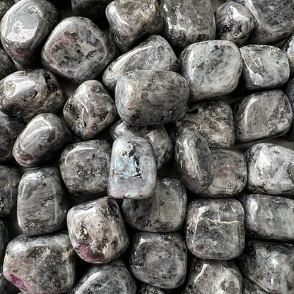 Larvikite Tumbled Stones