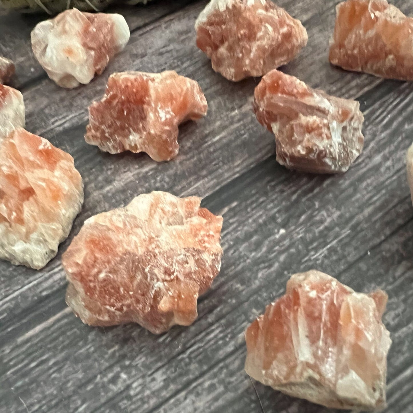 Raw Red Calcite Stones