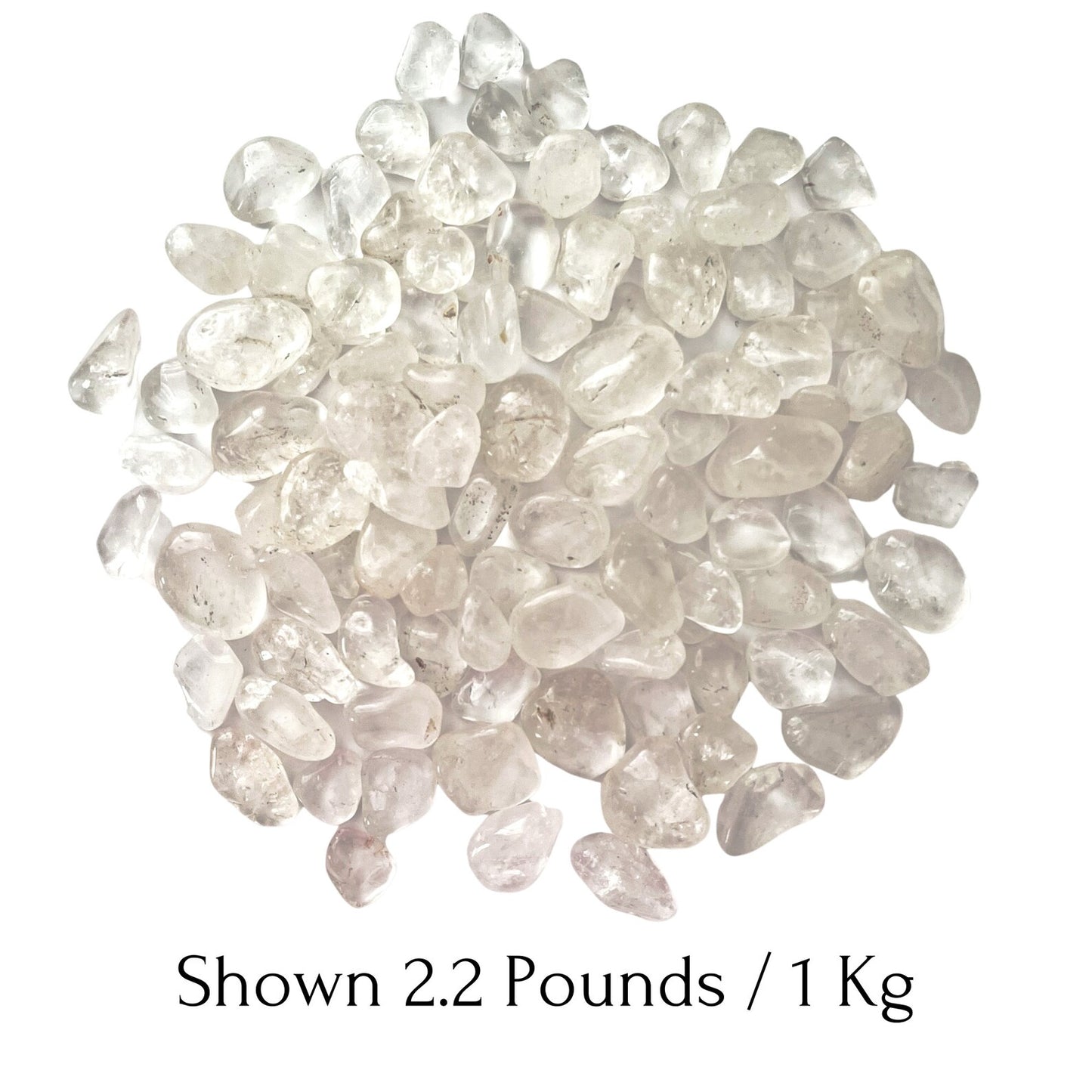 Clear Crystal Quartz Tumbled Stones