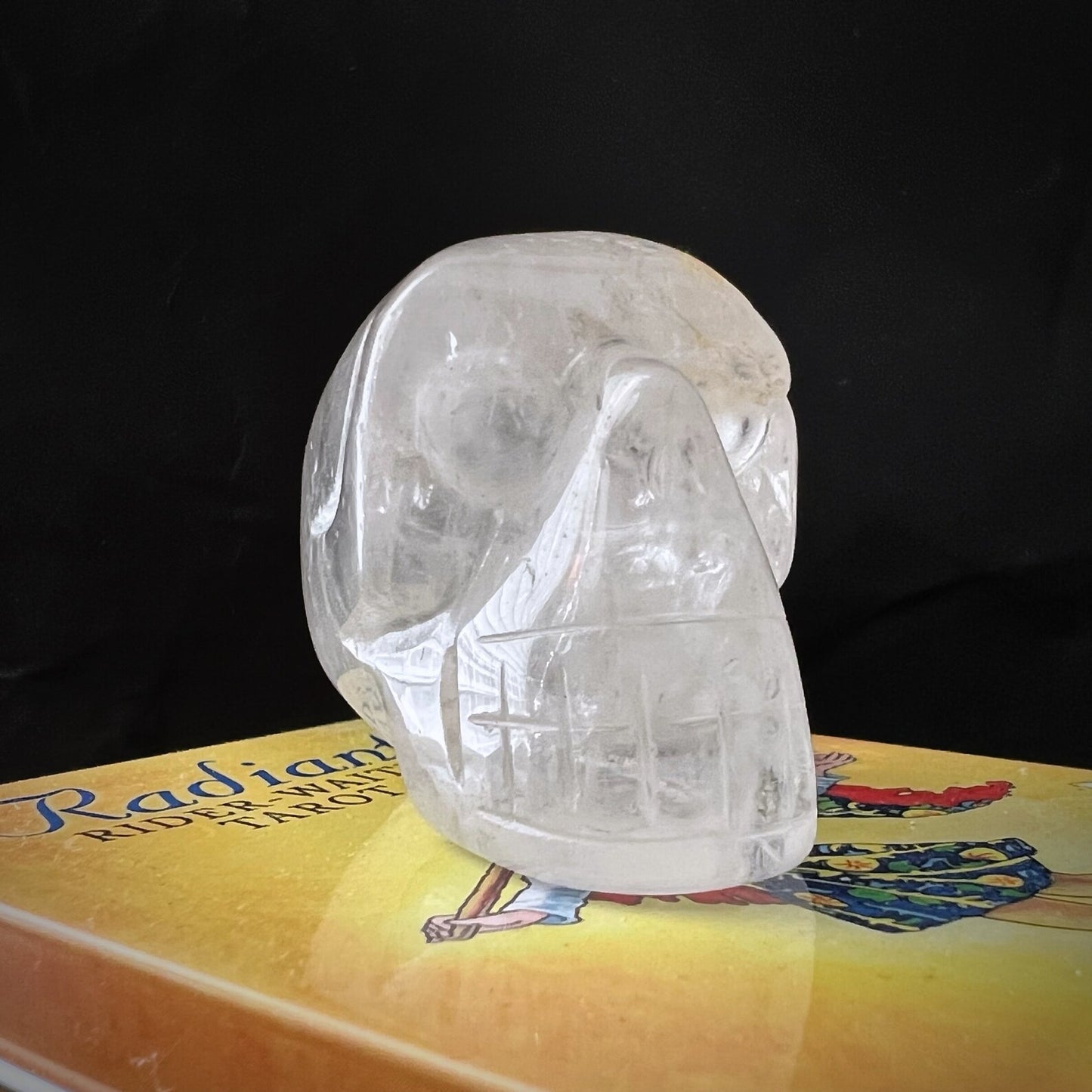 2" Clear Quartz Crystal Skull