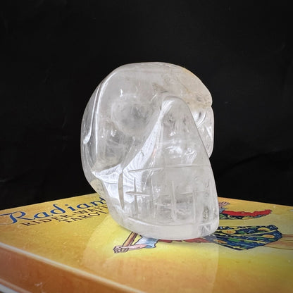 2" Clear Quartz Crystal Skull