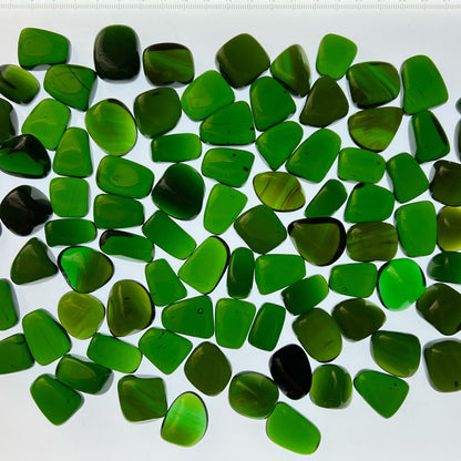 Green Obsidian Tumbled Stones