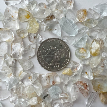 Natural Topaz Crystal Chips