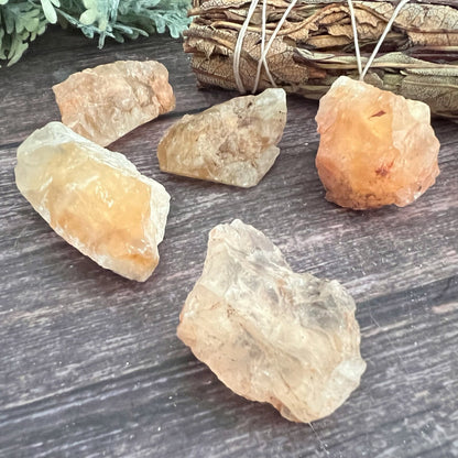 Raw Citrine Stones