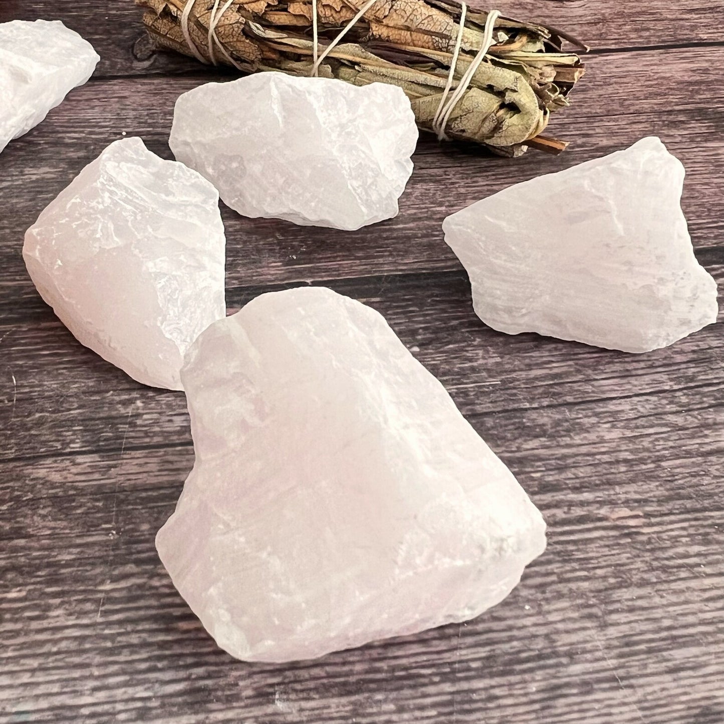 Raw Pink Calcite Stones