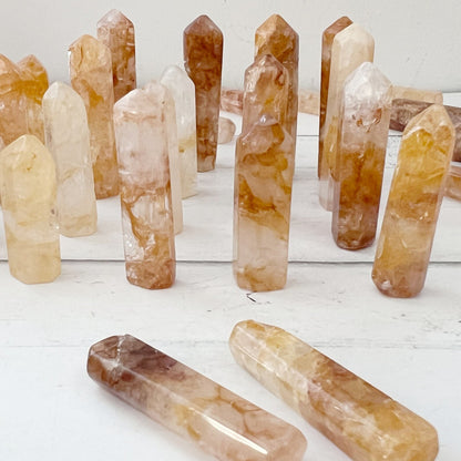 1-2" Golden Healer Quartz Point