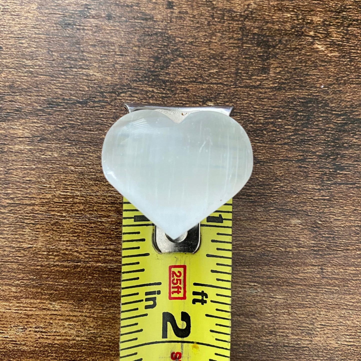 1" Mini Selenite Pocket Heart