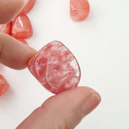 Cherry Quartz Tumbled Stones