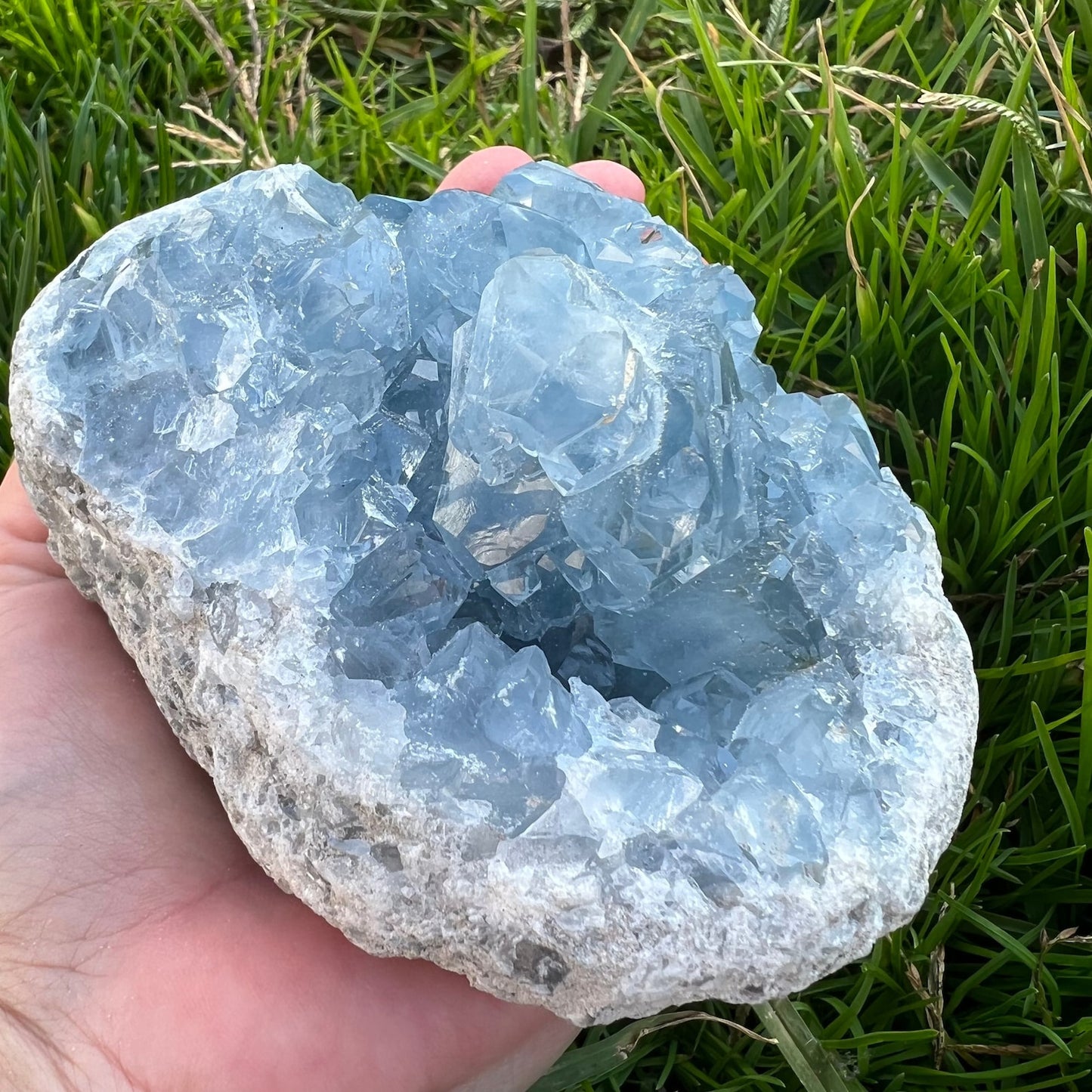 1-2 lbs Large Celestite Cluster