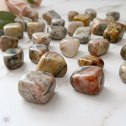 Crazy Lace Agate Tumbled Stones