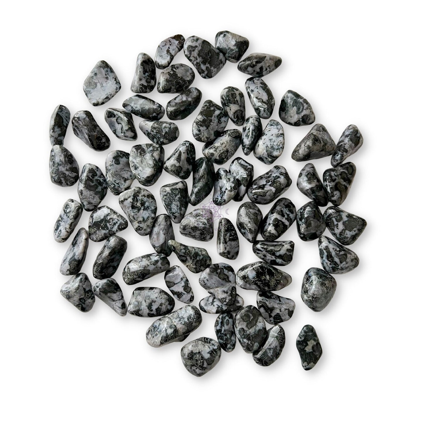 Indigo Gabbro Tumbled Stones