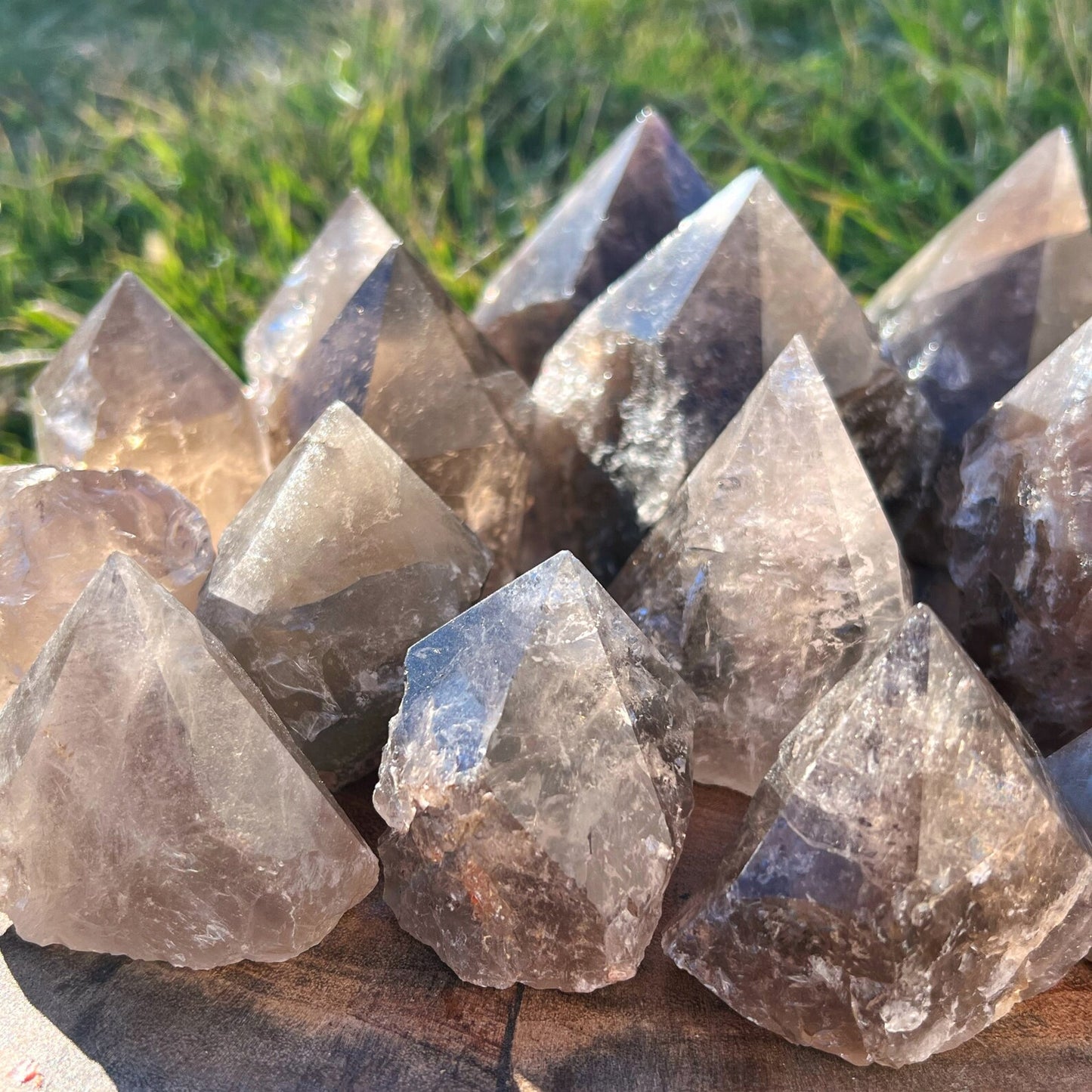 2-4" Smoky Quartz Top Polished Point