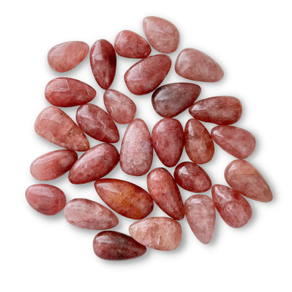 Strawberry Quartz Tumbled Stones