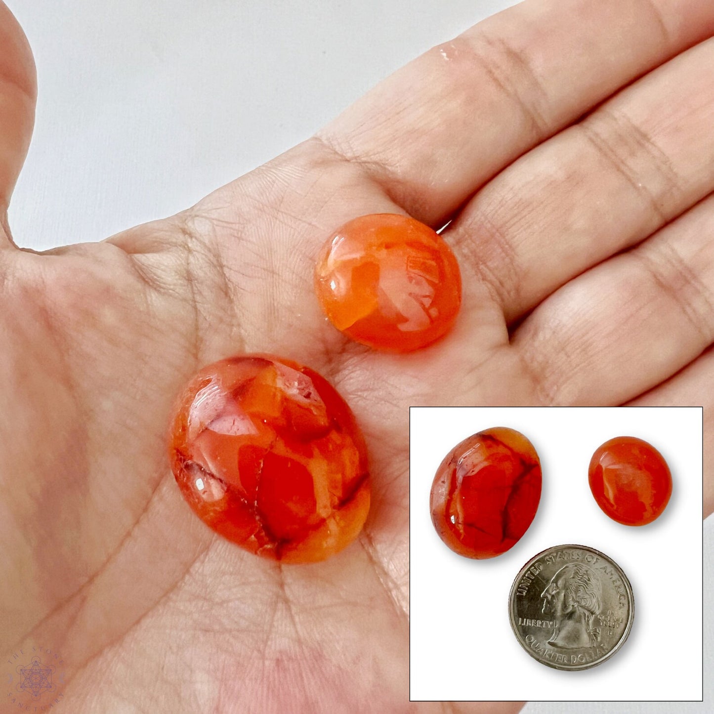 Carnelian Tumbled Stones