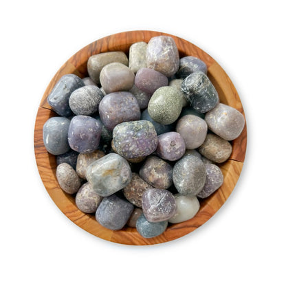 Grape Agate Tumbled Stones