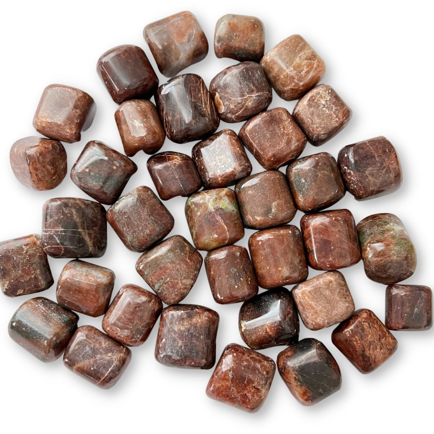 Hessonite Garnet Tumbled Stones