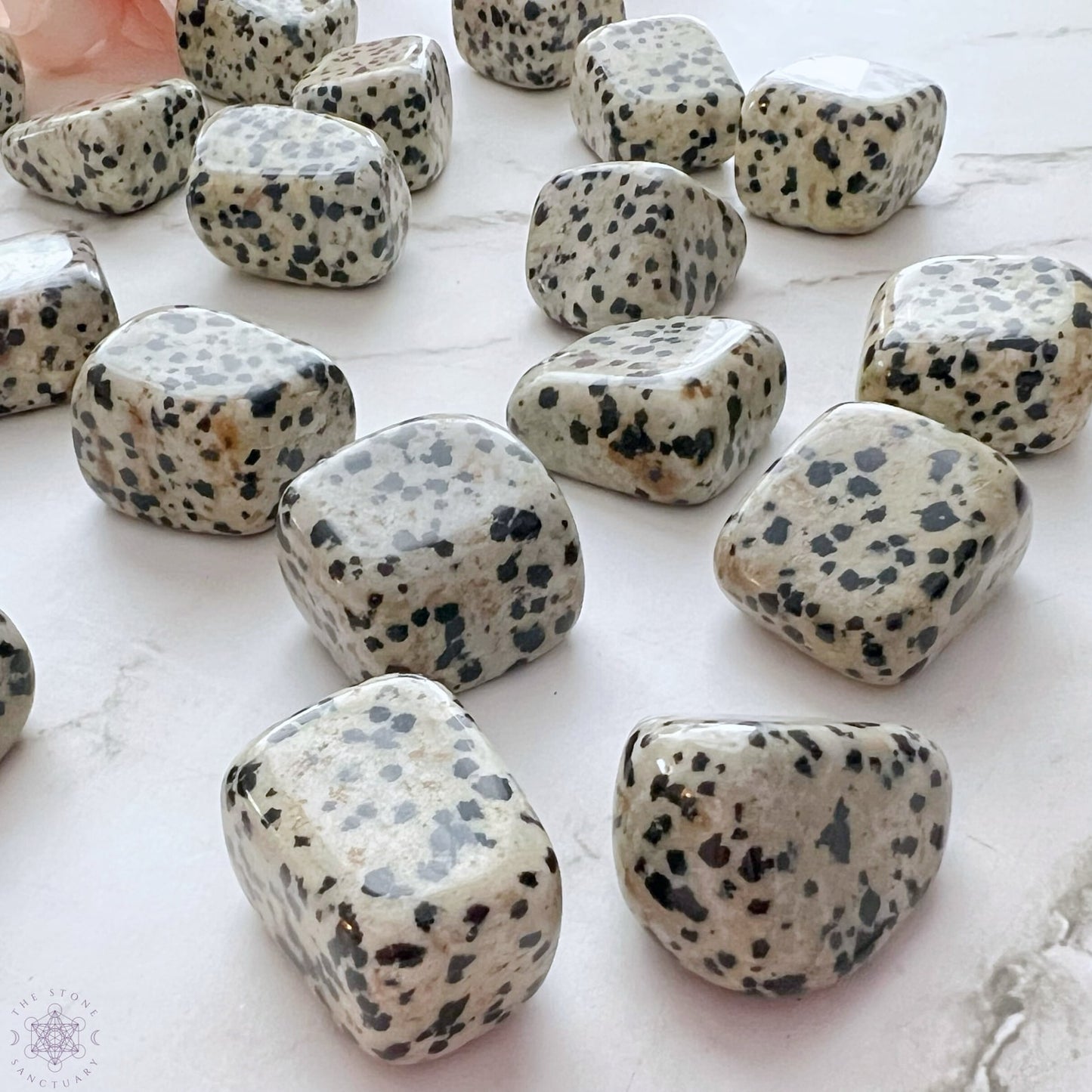 Dalmatian Jasper Tumbled Stones