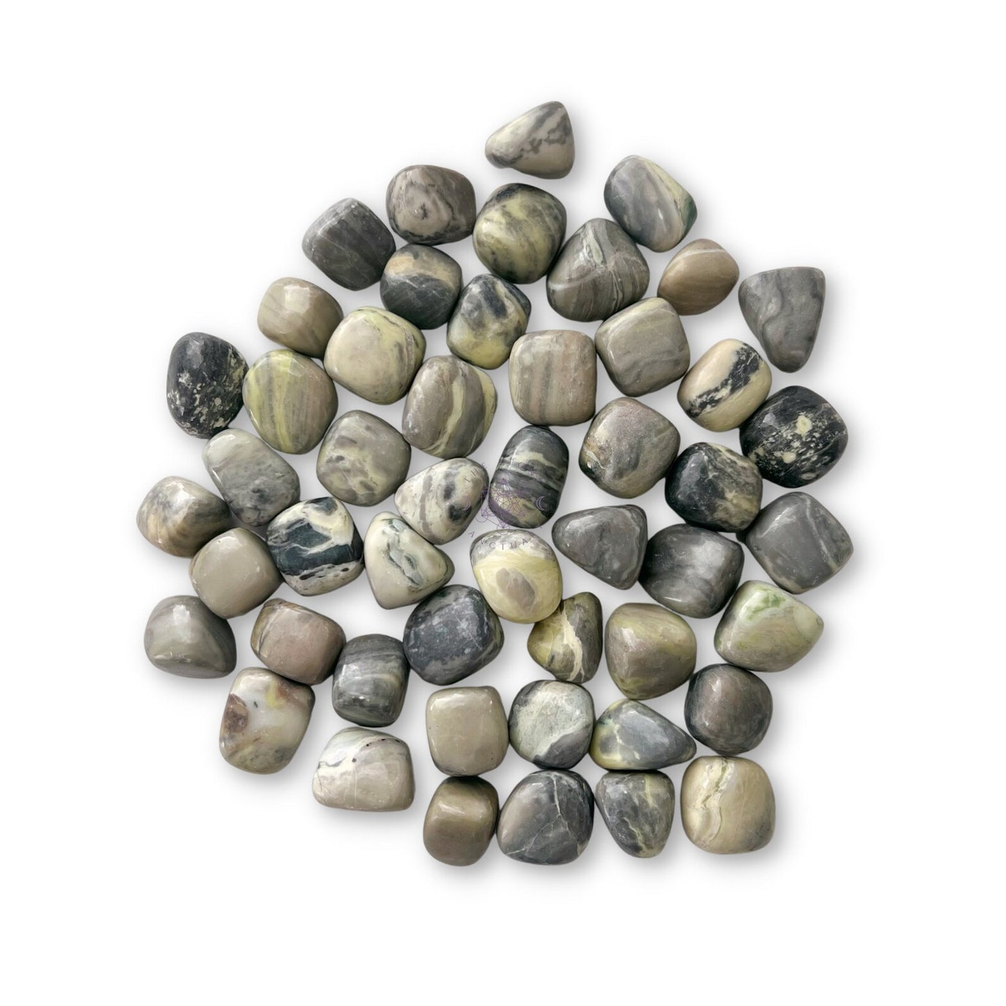 Infinite Serpentine Tumbled Stones